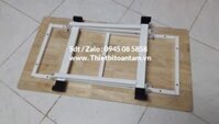 Bàn gỗ mầm non chân xếp được cho trẻ em