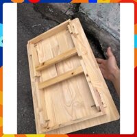 Bàn Gỗ Thông Tự Nhiên Bàn học sinh bàn trà Gấp Gọn Phủ Pu chất lượng cao, Đồ gỗ nội thất Mỹ Sinh cao cấp