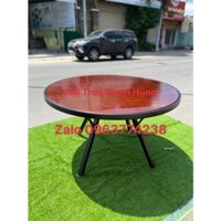 Bàn gỗ tròn ăn gia đình,quán ăn nhà hàng thanh lý giá rẻ