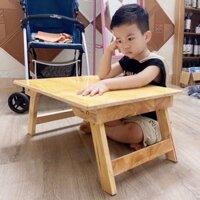 Bàn Gỗ Xếp Chân Thang Tiện Lợi Cho Công Việc Và Cho Bé Học Tập