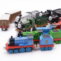 Bản gốc Thomas và bạn bè Percy - Mike - Rosie - Edward - Donald - Gordon - Emily Tanker Cars Metal1:43 Đào tạo trẻ em Đồ