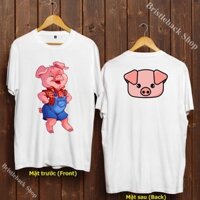 [BÁN HẠ GIÁ]❗Áo Phông Tuổi Hợi - 12 con Giáp - Áo Phông hình con Heo - Pig T-Shirt siêu đẹp - Y24PIG-012