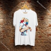 [BÁN HẠ GIÁ]❗Áo Unisex Harley Quinn - Harley Quinn T-Shirt - DC Comics T-Shirt phong cách - HLQ-015