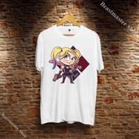 [BÁN HẠ GIÁ]❗Áo Unisex Harley Quinn - Harley Quinn T-Shirt - DC Comics T-Shirt phong cách - HLQ-002