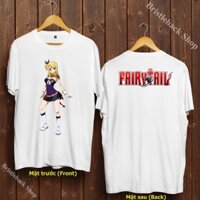 [BÁN HẠ GIÁ]❗Áo Unisex Lucy Heartfilia - Áo Unisex Fairy Tail - Lucy T-Shirt siêu rẻ - T5FRT-035