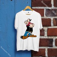 [BÁN HẠ GIÁ]❗Áo Unisex Popeye - Áo Unisex Thủy thủ Popeye - Popeye T-Shirt phong cách - PPY-010
