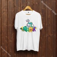 [BÁN HẠ GIÁ]❗Áo Unisex Jurassic World - Áo Unisex Khủng Long - T-Rex T-Shirt phong cách - JSW-008