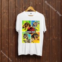 [BÁN HẠ GIÁ]❗Áo Unisex Jurassic World - Áo Unisex Khủng Long - T-Rex T-Shirt phong cách - JSW-002