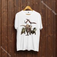 [BÁN HẠ GIÁ]❗Áo Unisex Jurassic World - Áo Unisex Khủng Long - T-Rex T-Shirt phong cách - JSW-005