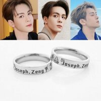 Bán Hàng Mới Zeng Weihun JosephZeng Hỗ Trợ Hàng Hóa Nhẫn Zeng Weihang Nữ Hoàng Chân Dung Chữ Ký Sinh Nhật Nhẫn Giá Trị Cao Chất Lượng Cao