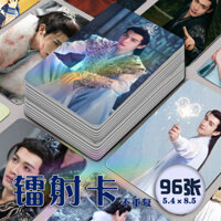 Bán Hàng Mới Zhang Binbin Với Xie Xuechen Stills Photo Laser Photocards 96 Miếng Trọn Bộ Hoa Đào Thiên Niên Kỷ I Blossom Hàng Hóa Trang lomo Card 10cm Cao Qu