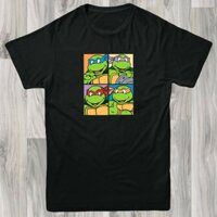 Bán Hàng Thiếu Niên Đột Biến Ninja Rùa Nam Áo Retro Truyện Tranh Nam Tay Ngắn Thoáng Mát Áo Thun Mùa Hè Bán Chạy Đen 344006