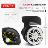 [Bán hàng trực tiếp tại nhà máy] Câu lạc bộ polo Xe đẩy Vali WLK059 Bánh xe đa năng W031 Vali bánh xe Con lăn Ròng rọc bánh xe 073