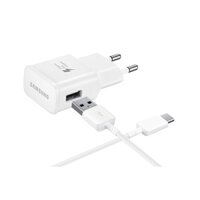 (Bản Hành 12 Tháng) Bộ adapter sạc kèm cáp Type C 15W Samsung TA20EW