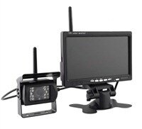 (bán hết bỏ) Camera lùi không dây kèm màn hình 7 inch, có hồng ngoại sử dụng ban đêm 12v-24v