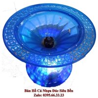 Bàn Hồ Cá Nhựa Đúc Cao Cấp Siêu Đẹp