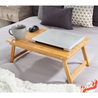 Bàn học chân gấp gọn, bàn Laptop bằng gỗ sang trọng và tiện dụng