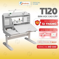 Bàn học cho bé HTDkids T100-T120, Bàn học sinh có giá sách cao cấp, Tuỳ chọn loại ghế cao cấp Độ bền cao