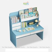 Bàn Học Cho Bé Tiểu học Có Kệ Sách BLV-19