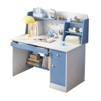 Bàn học cho bé tiểu học kèm kệ và ngăn đựng sách BLV-20