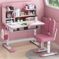 Bàn học chống gù ,bàn học thông minh chống cận. bàn học cho bé, bàn học cho bé có giá sách, bàn học sinh nâng hạ độ cao