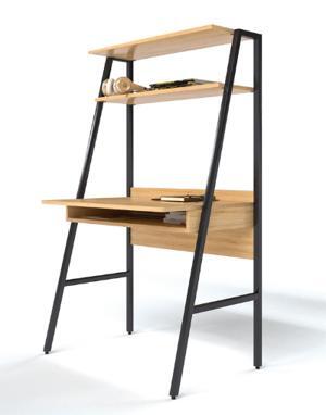 Bàn học có kệ sách liền bàn BGK03