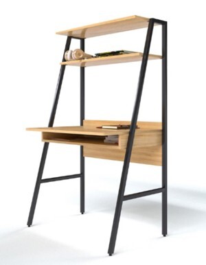 Bàn học có kệ sách liền bàn BGK03