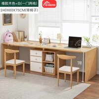Bàn học đôi cho 2 bé DKF bằng gỗ công nghiệp hiện đại giá tốt cao cấp DKF0061