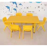 Bàn học đôi dành cho hai bé cùng sử dụng