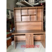 Bàn học đôi gỗ MDF