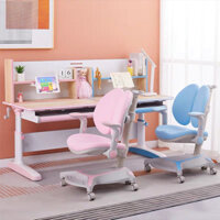 Bàn Học Đôi Thông Minh Cho 2 Bé Tiểu Học Nâng Hạ Độ Cao