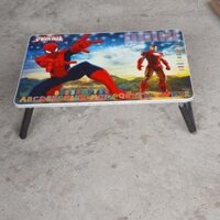 Bàn học gấp cho bé in hình người nhện, nhẹ bền, phù hợp học và ăn nhẹ – BHSVP19