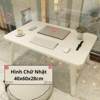 Bàn học gấp gỗ (chân nhựa)