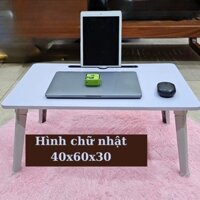 Bàn học gấp gọn ngồi bệt bàn học làm việc tiện ích học sinh sinh viên chân nhựa cứng