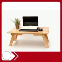 Bàn học gấp gọn thông minh mini, Bàn để Laptop đa năng trên giường tiện dụng DECORNOITHAT