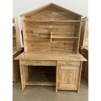 Bàn học gỗ thông 1m2 mái nhà