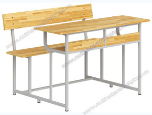 Bàn học gỗ tự nhiên có tựa BSV107TG