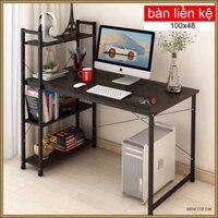 Bàn học kết hợp giá sách