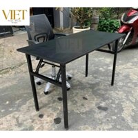 Bàn học, làm việc chân gấp - bàn chữ U chân gấp