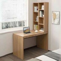 Bàn học liền giá sách gỗ công nghiệp mdf nhập khẩu