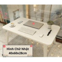 Bàn Học Ngồi Bệt Mặt Gỗ, Chân Nhựa Abs