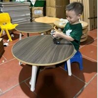 Bàn học ngồi bệt mẫu tròn