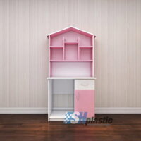 Bàn học nhựa đơn Trẻ Em kết hợp Giá sách, Tủ, Kệ / SHplastic BH08