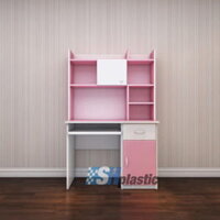 Bàn học nhựa đơn Trẻ Em kết hợp Giá sách, Tủ, Kệ / SHplastic BH11