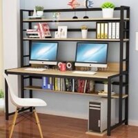 Bàn học sinh chân sắt mặt gỗ MDF 1m2 Rẻ Nhất shoppe
