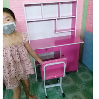 Bàn học sinh cho bé tiểu học. Bàn học sinh cho bé gái. Bàn học sinh cho bé trai giá rẻ_tặng kèm hình dán