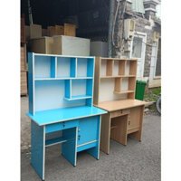 BÀN HỌC SINH GỖ ÉP CÓ KỆ SÁCH GIÁ RẺ- BÀN HỌC CHO BÉ TIỂU HỌC- BẢO HÀNH 1 NĂM