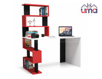 Bàn Học Sinh Gỗ Liền Giá Sách Tiện Nghi BHS055
