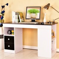 Bàn học sinh kèm giá sách gỗ mfc BGS07
