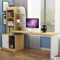 Bàn học sinh kết hợp kệ sách hình cánh buồm độc đáo BLV101